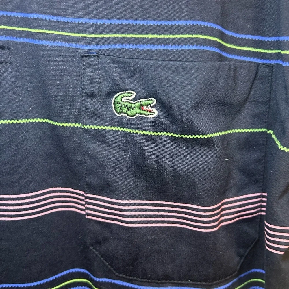 Vintage Lacoste striped polo - Picture 3 of 8